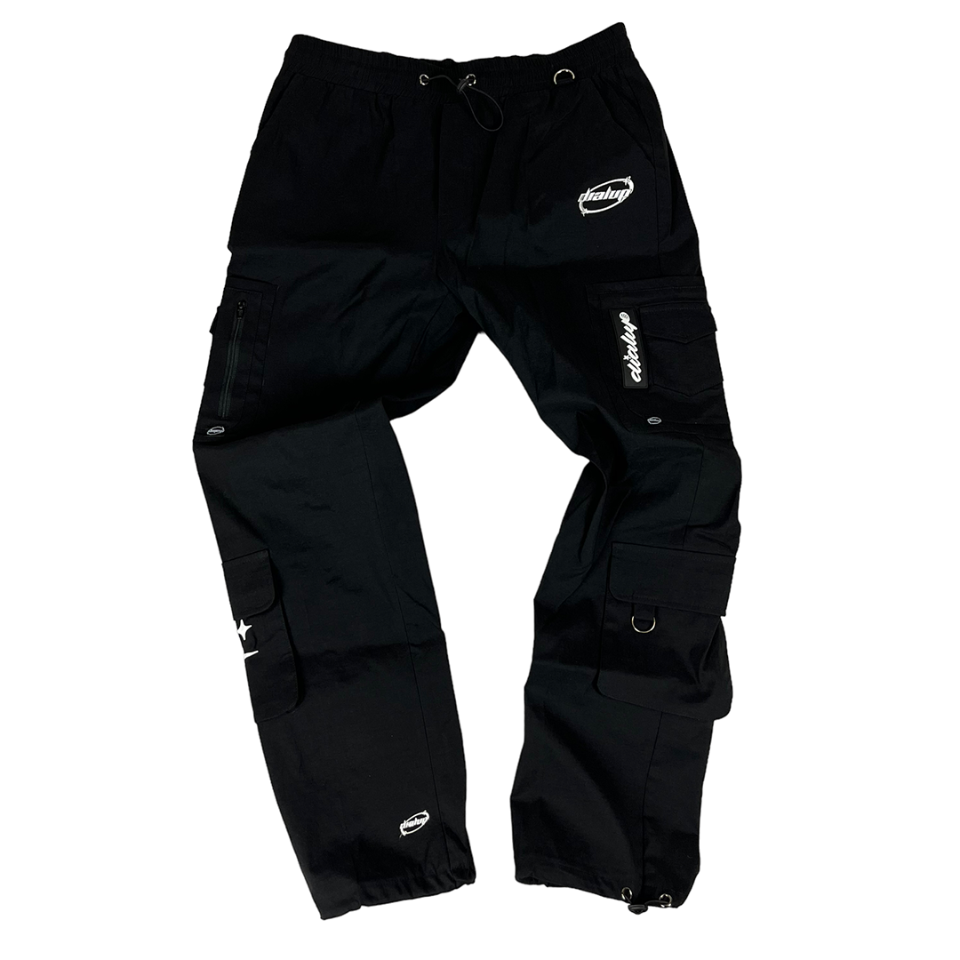 PANTALON CARGO NOIR