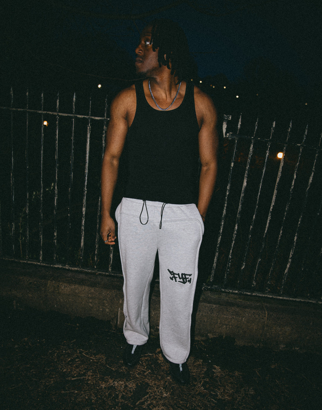 MIST GREY FYF JOGGER