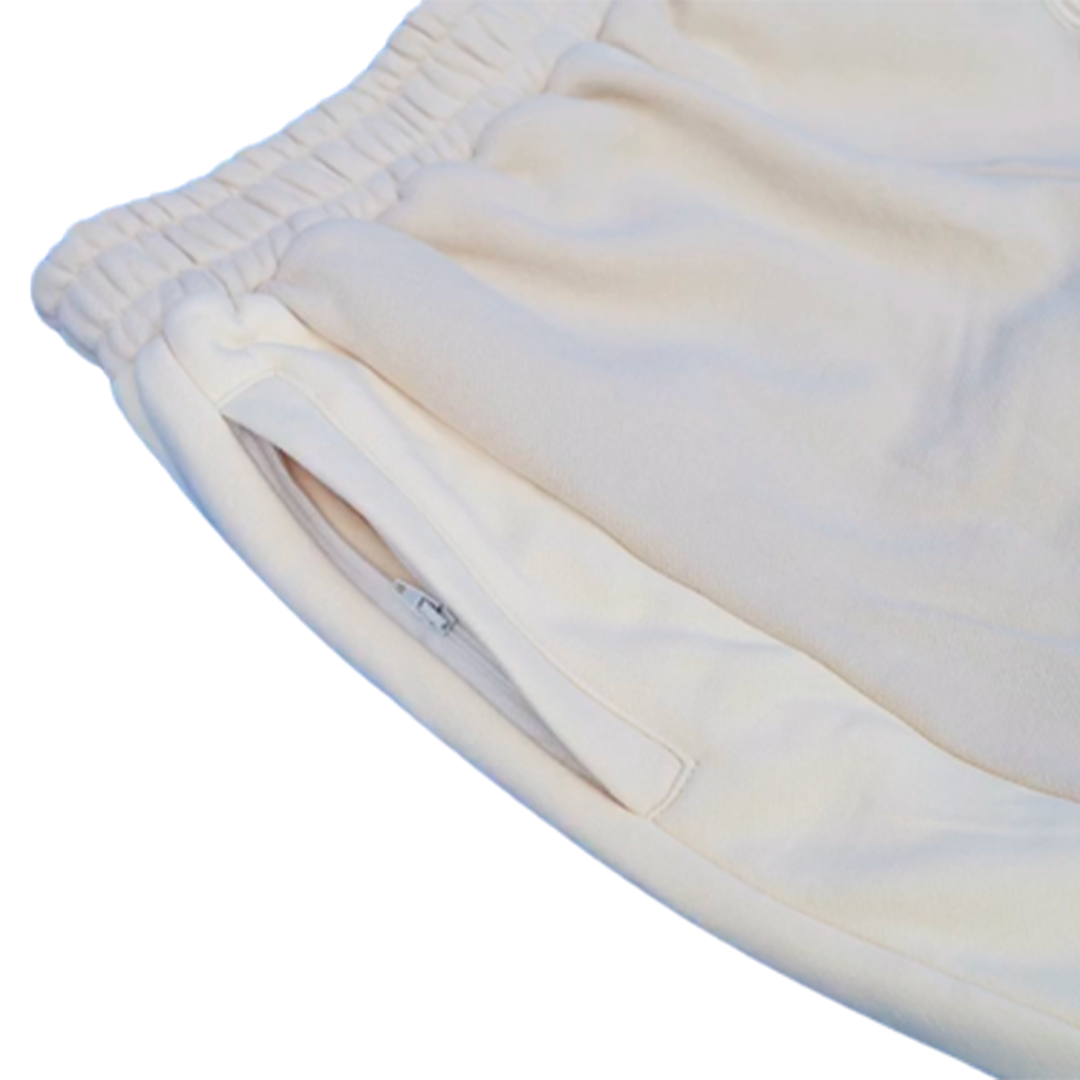 CREAM SPLICED JOGGER