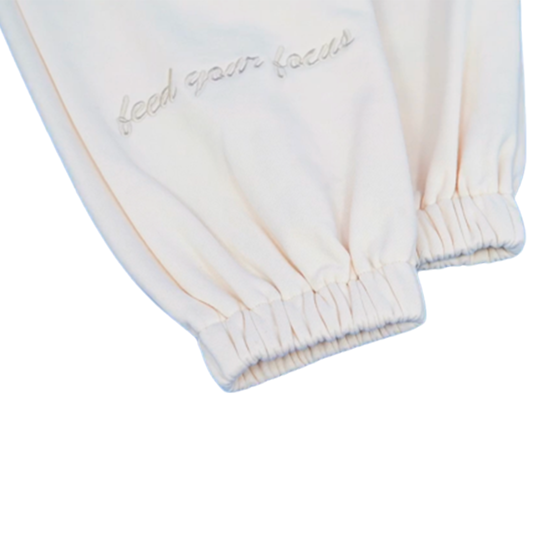 CREAM SPLICED JOGGER