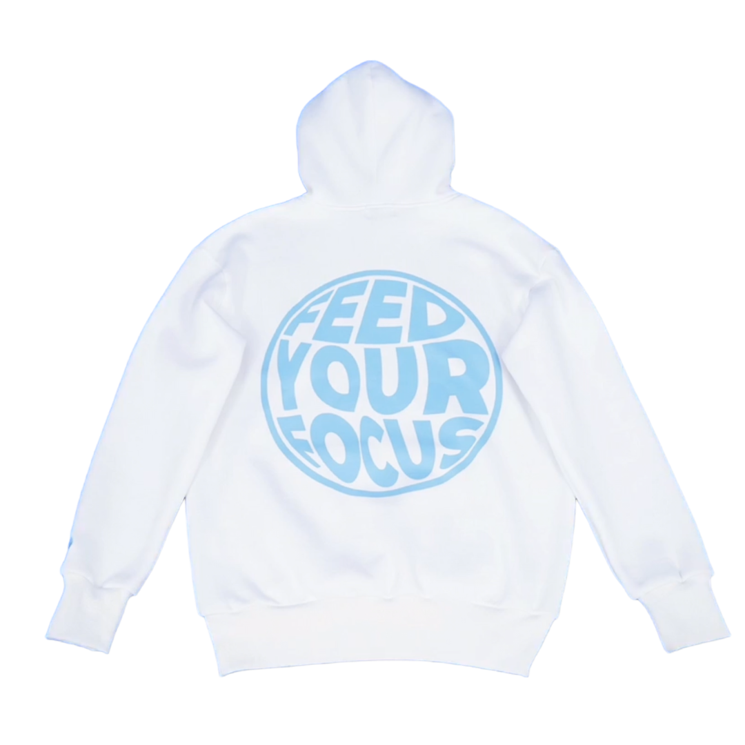 WHITE OVAL HOOD