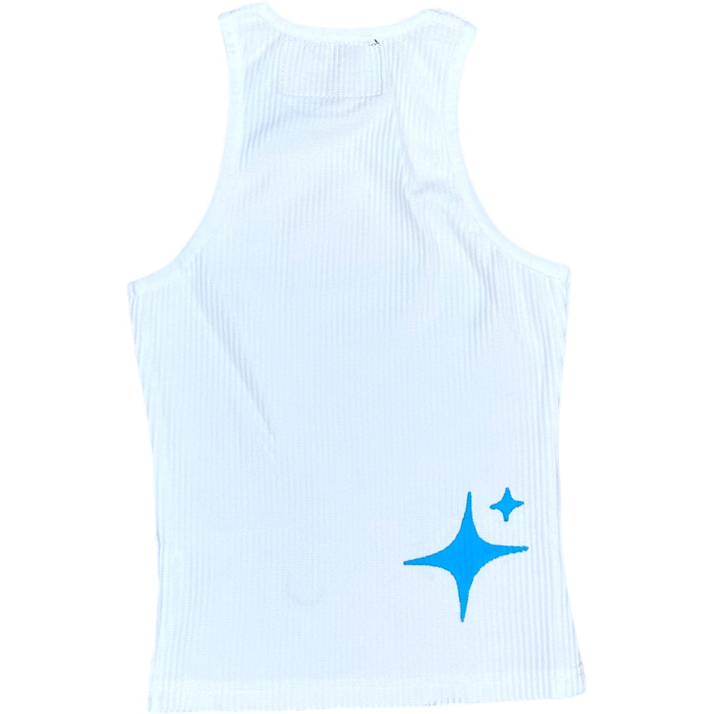 DÉBARDEUR BLEU LOGO FEMME