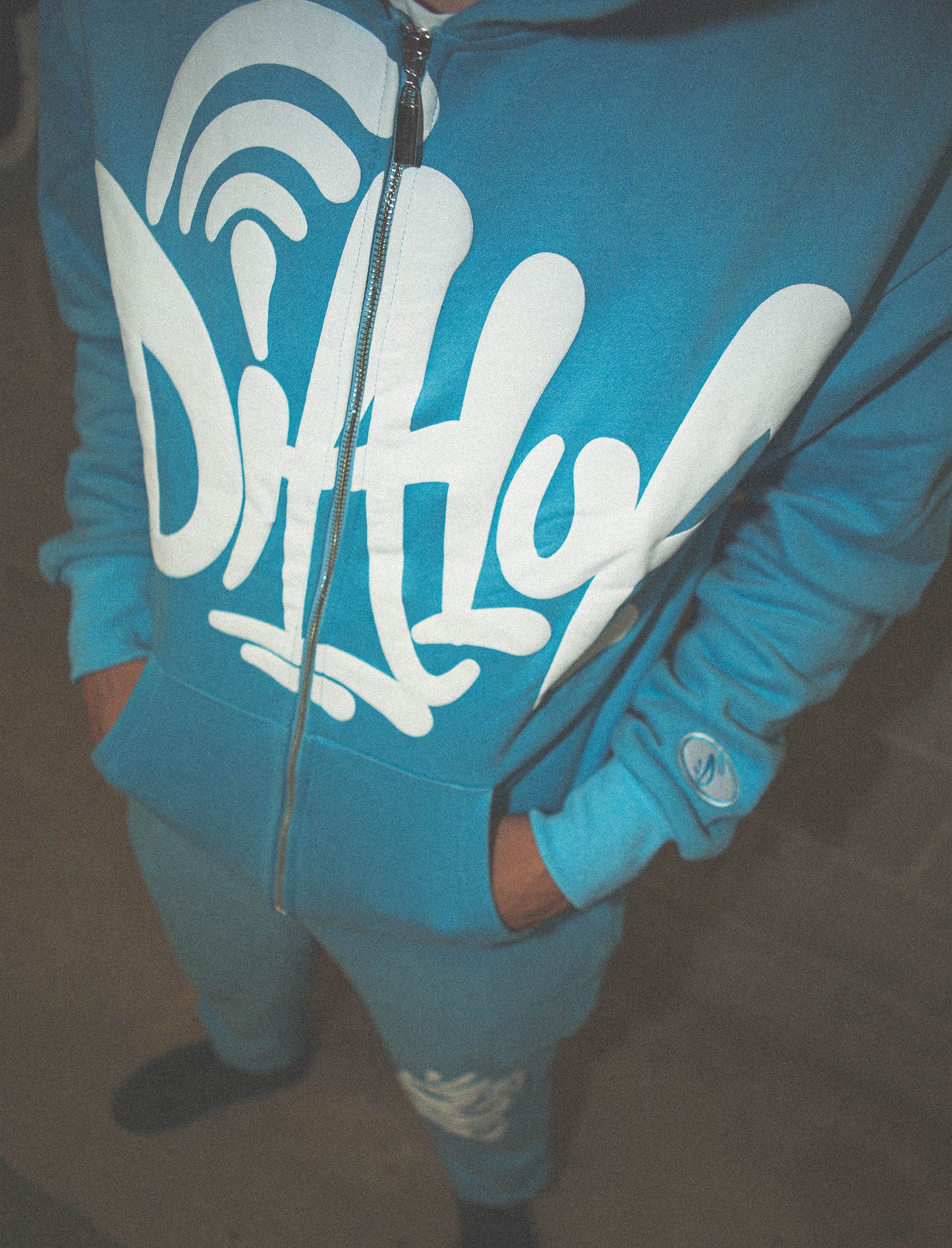ZIP BLEU CIEL