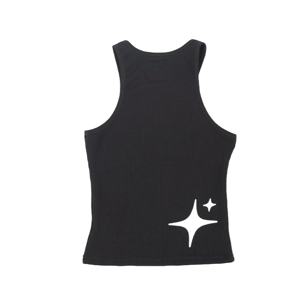 DÉBARDEUR FEMME NOIR/BLANC